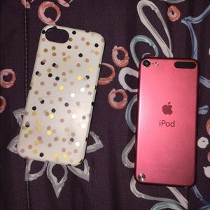 iPod 5th Gen w/ case